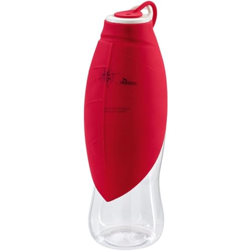 HUNTER Outdoor Trinkflasche mit Silikonnapf List 550 ml, Rot von HUNTER