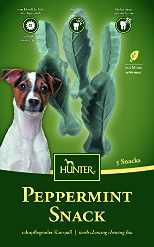 HUNTER Peppermint Snack, mit zahnpflegenden Eigenschaften, S von HUNTER