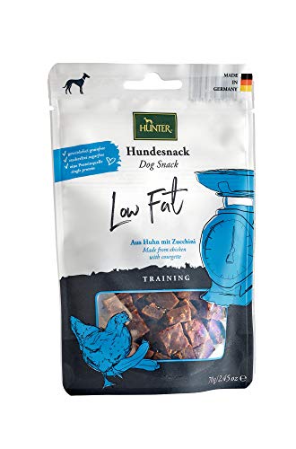 HUNTER TRAINING Hundesnack, getreidefrei, ohne Zuckerzusatz, 70 g, Low Fat von HUNTER