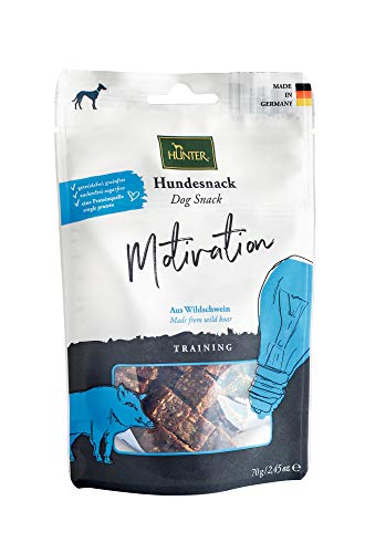 HUNTER TRAINING Hundesnack, getreidefrei, ohne Zuckerzusatz, 70 g, Motivation von HUNTER