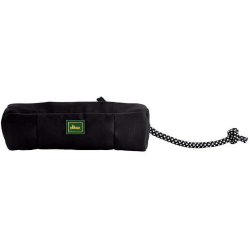 HUNTER Trainer Snack Dummy mit Seil Größe 20 cm, Farbe schwarz von HUNTER