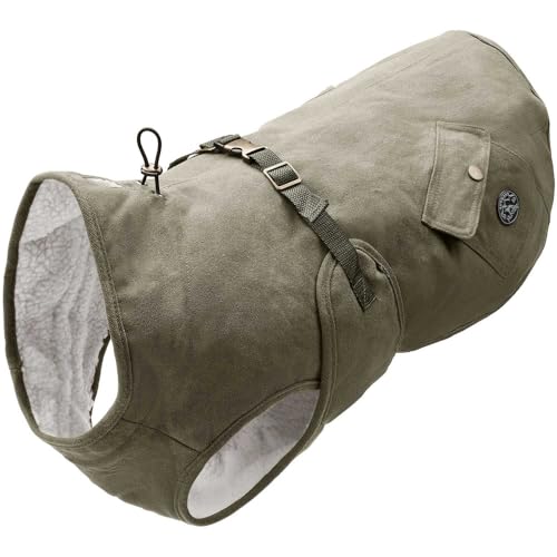 HUNTER UPPSALA TREND Hundemantel, Parker, mit Baumwolle, gefüttert, 45, khaki von HUNTER