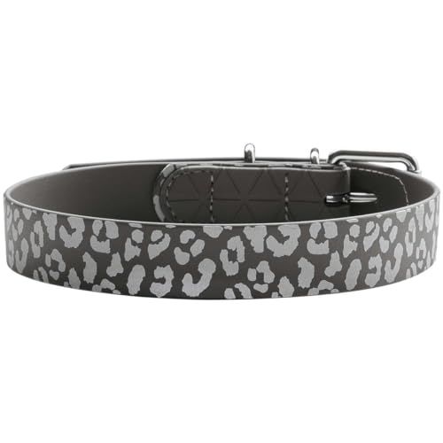 Halsband Convenience Reflect L-XL (65), grau Leopardenmuster von HUNTER