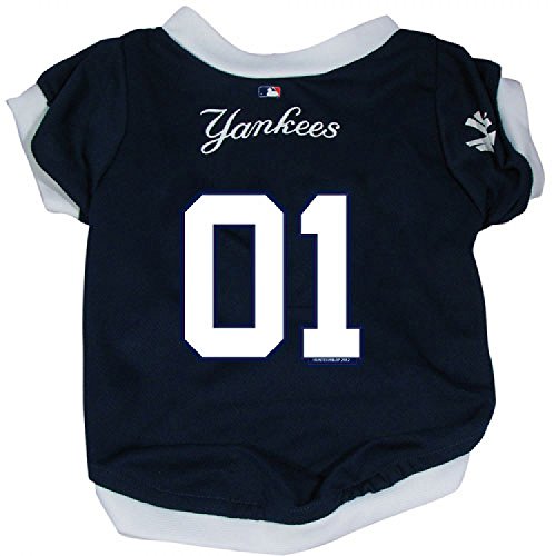 New York Yankees Pet Dog Baseball Jersey MEDIUM von HUNTER