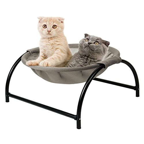 Katzenbett Waschbar Weich Hundebett, Abnehmbar Katzenzubehör katzenkorb Katzennest Outdoor Cat Bed Katzenkissen Katzen Hängematte Fenster Bett Sofa für Katze und Kleine Hund von HUOLE