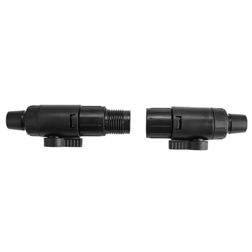 HUONIU 12 mm/0,5 Zoll Aquarium-Rohrventil-Schnellverbinder, Aquarium-Zubehör, langlebig, kein Wasserleck, einfache Installation und schnelle Freigabe (Schnellanschlussventil mit 16-mm-Schnittstelle) von HUONIU