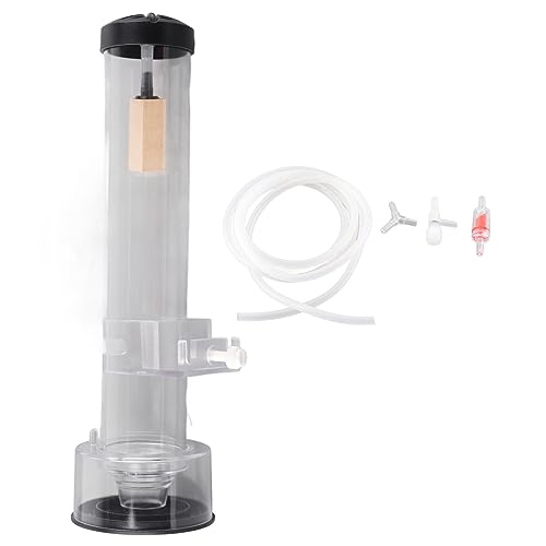 HUONIU Aquarium Protein Skimmer, Mini Aquarium Protein Filter, Aquarium Protein Separator mit Borosilikatglas von HUONIU