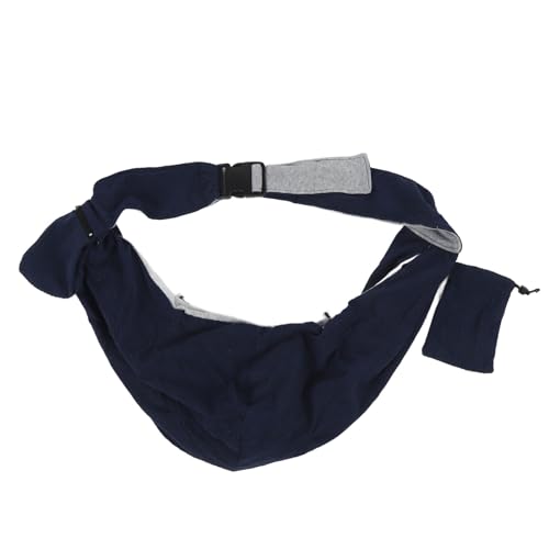 HUONIU Faltbare Tragetasche für Haustiere Atmungsaktive Hundetrage Tasche Dunkelblau (Dark Blue) von HUONIU