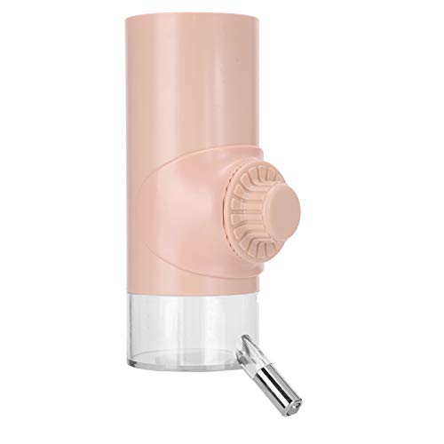 HUONIU Wasserspender für Hunde und Katzen, hängende Trinkflasche für Käfig, Haustierzubehör, Pink (HUONIU5CwesG68-11) von HUONIU