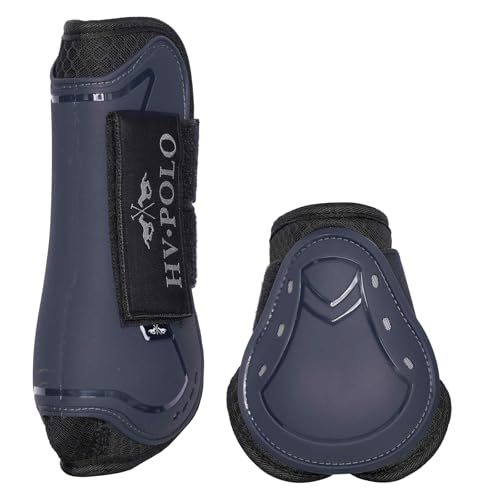 HVP Tendon and Fetlock Bootset HVPClassic, Full, Navy von HV Polo