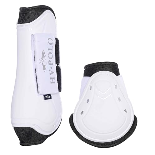 HVP Tendon and Fetlock Bootset HVPClassic, Full, White von HV Polo