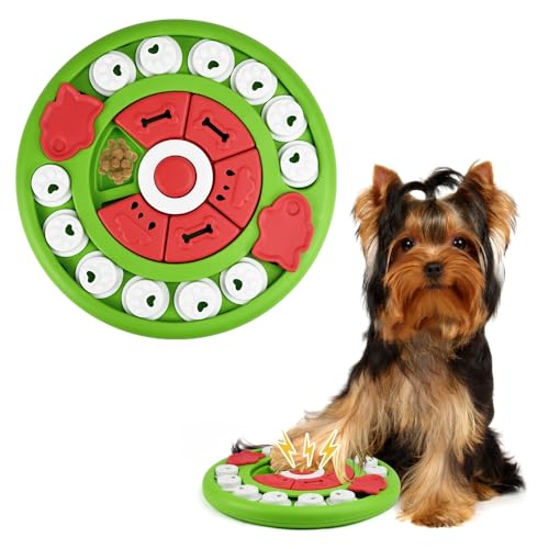 HWSWSH Interaktive Hundespielzeug,Katzen Hunde Intelligenzspielzeug Slow Food,Schnüffelspielzeug Hund Spielzeug,Hundespielzeug,denkspiele für Hunde denkspielzeug von HWSWSH