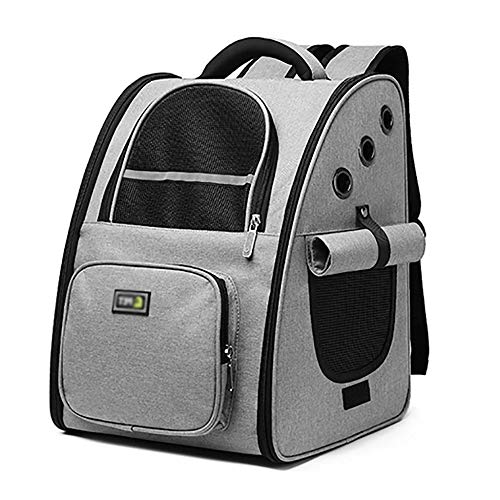 Cat Backpack Carrier FüR GroßE Katzen 19 Lbs Pet Carrier Backpack FüR Mittlere Hunde Cat Hiking Pet Backpack Carrier/A / 34×29×41cm von HXFENA