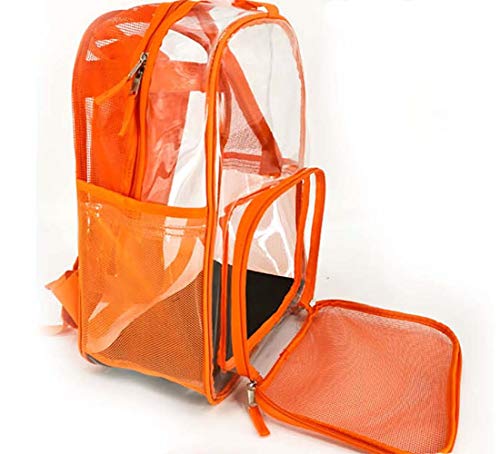 Cat Dog Rucksack, Puppy Pet Carrier Front Bag mit Atmungsaktivem Design und Double Mesh Padded Shoulder FüR Outdoor-Wanderungen/C / 420×300×200mm von HXFENA