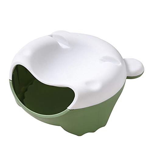 Pet Mate Cat Mate Trinkwasserspender Automatische Zirkulation, leise Pumpe Einfach zu säubern/Grün / 21×11.5cm von HXFENA