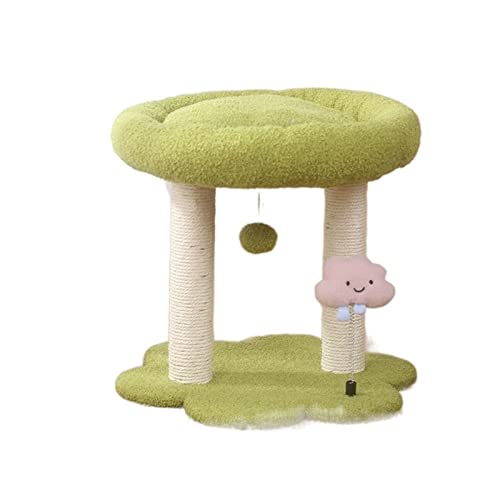 Katzenbäume Katzenklettergerüst Katzennest EIN Sisal-Katzenbaum Villa Großes Katzenkratzbrett Spielzeug Katzenkratzbaum Katzenspielzeug (Size : 2) von HXFFXHF