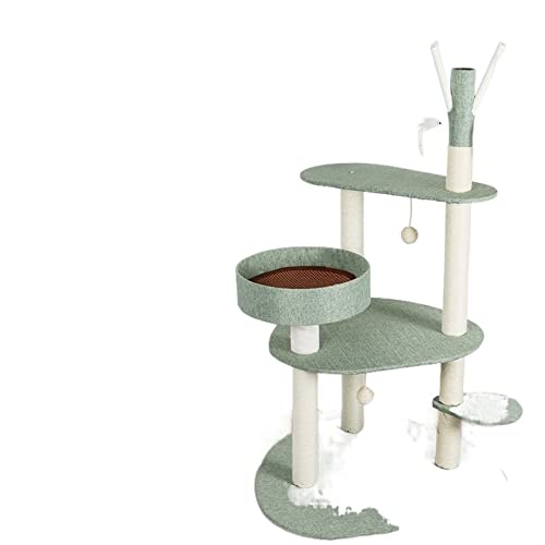 Katzenbäume Sommer Massive Katzenkratzbäume Katzenrahmen Kletterhaus Katzenzubehör Spielzeug Katzentrage Massiver Katzenbaum A Supplies Katzenvilla von HXFFXHF