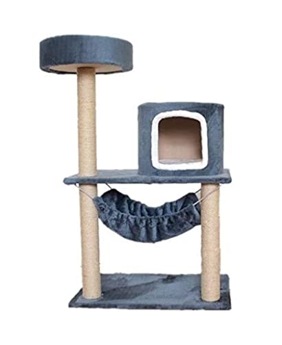 Katzenbaum, Katzenklettern mit Katzenstreu, Katzenbaum, eine Katzensprungplattform, mehrschichtiges Katzenkratzbrett, Spielzeug, Katzenturm, warm wie Immer von HXFFXHF