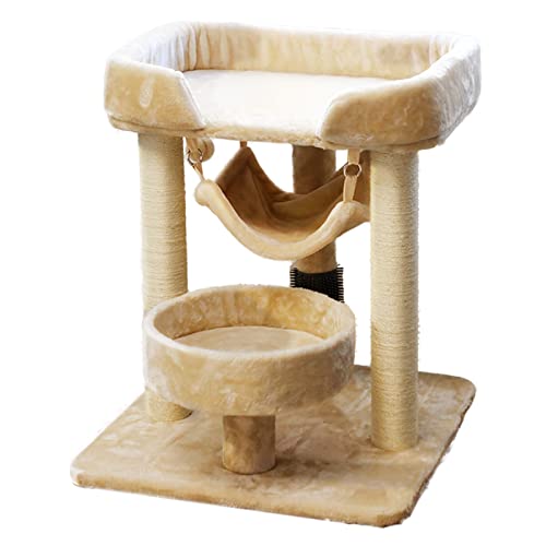 Katzenbaum, großes Bett, Katzenkletterbaum, Katzenstreu, Katzenbaum für den Winter, warm, große Katzen-Sprungplattform, Säule, Katzenkletterbaum, warm wie Immer von HXFFXHF