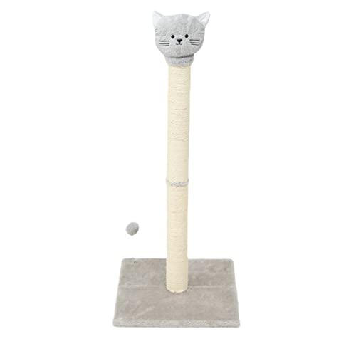 Katzenbaumhäuser, Sisal-Kratzsäule für Katzen mit lustigem Katzen-Federball, selbstheilendes Artefakt für Katzen, Kletterspielzeug für kleine Katzen, warm wie Immer von HXFFXHF