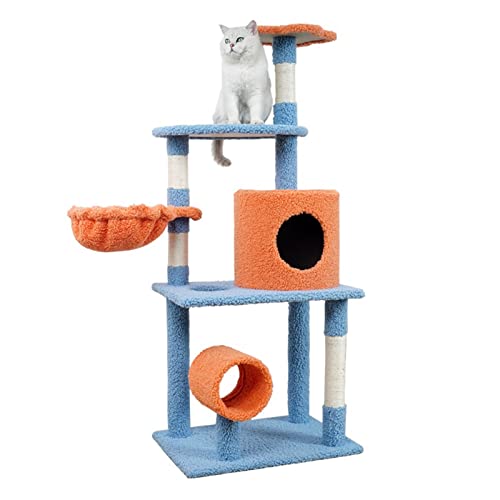 Kletterbaum für Katzen, Klettergerüst für Katzen, Katzenspielzeug, Katzenklauenbrett, Haustierspielzeug, Klettergerüst für Katzen, Klettergerüst für Katzen, Katzenkratzbaum, Katzenbaum (Farbe: D) von HXFFXHF