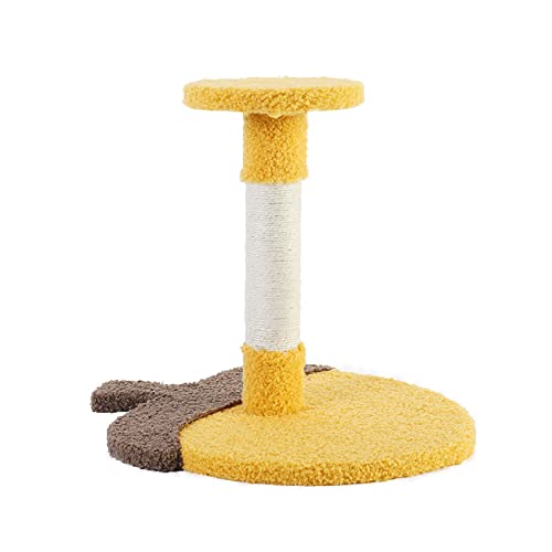 Nut Kleines Klettergerüst Katzenbaum Katzenturm Indoor, Kratzbaum Springspielzeug Integriertes Multifunktions-Apartment, für Kätzchen von HXFFXHF