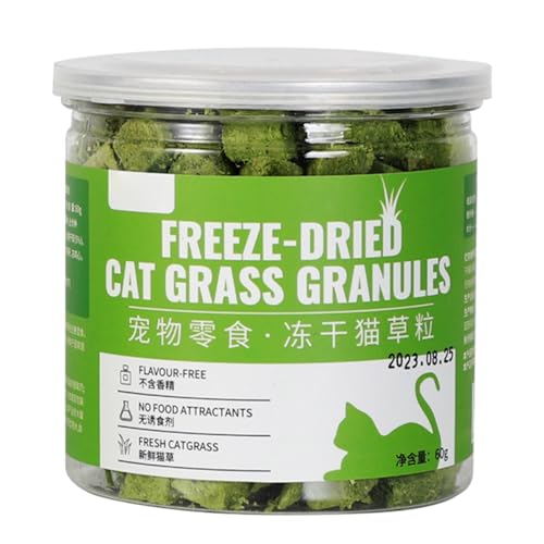 HXNH Gras Katzenminze Kaupflege Kausnacks Zahnreinigung gefriergetrocknete Haarballkontrolle behandelt Gras Kauspielzeug HXNH Gras Katzenminze Kaupflege Kausnacks Zahnreinigung gefriergetrocknete Haarballkontrolle behandelt Gras Kauspielzeug von HXNH