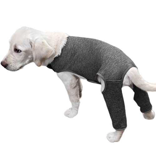 HXNH Pet Hinterbeinmanschette Wrap Unterstützung Hilfe In Bequeme Ärmel Leggings Gegen Lecken Hund Leggings Ellenbogenbandage von HXNH