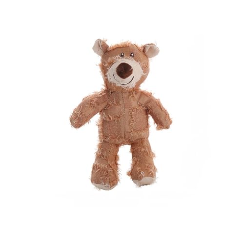 HYRSXN 1PC Plüsch Sound Spielzeug Cartoon Teddybär Interaktives Schleifen Zähne Reinigung Hundespielzeug Unzerstörbares Plüsch Kleine Hunde Spielzeug(7) von HYRSXN