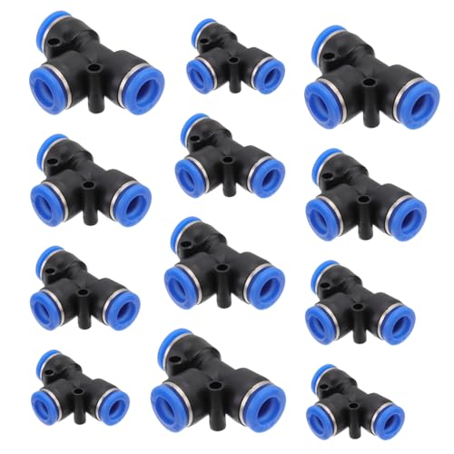 HYTROVE 16st Luft Kompressor Stecker Universeller Schnellwechsler Schlauchkompressor Schnellkupplung Zubehör Für Luftkompressoren Luftkompressor Armaturen Blue Plastik von HYTROVE