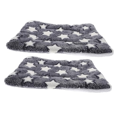 HYTROVE 2St Haustier-Decke Isomatte Outdoor-Matten Kühlmatte für Hunde Kühlkissen für Hunde Winter Outdoor-Matte haustierbett pet Bed Bodenmatte für Haustiere Flauschige hundedecke Stoff von HYTROVE