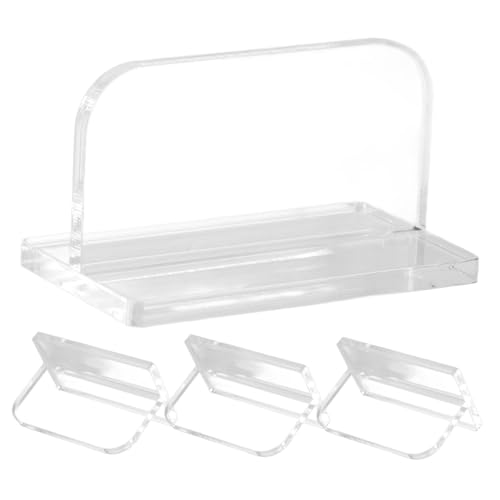 HYTROVE 4 Stück Griff Der Aquariumabdeckung Aquariumhalterung Filter Für Fischteiche Deckel Luft Trennwände Für Aquarien Tank Dekorationen Für Aquarien Wasser Schläuche Transparent Acryl von HYTROVE