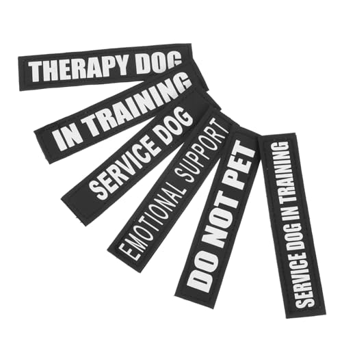 HYTROVE 6 Paar Geschirre Mit Hundeleine Training Kleines Servicegeschirr Reaktive Hundepatches Einziehbare Hundeleine Schermaschine Hundeleine Einziehbar Haustierbedarf Logo von HYTROVE