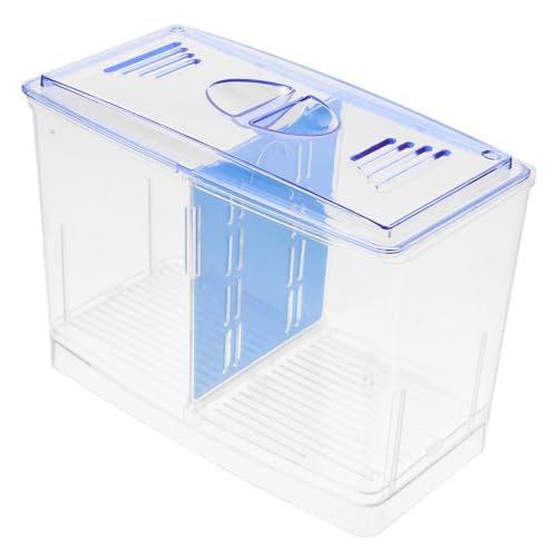 HYTROVE Box Fisch Tank Schlupfkasten Fisch Tank Dekorationen Aquarium Produkt Dekoration Wasserspender Wasserflasche Fischloch Zubehör Aquarium Zubehör Tank Zubehör Abs von HYTROVE