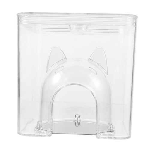 HYTROVE Hamsterkühlhaus Nest Windeln Käfig Wasser Wurf Tank Sandbad Für Hamster Ratte Heu Kühldecke Für Hunde Kühlmatte Liner Tiere Kühlung Welpe Aluminium Transparent von HYTROVE