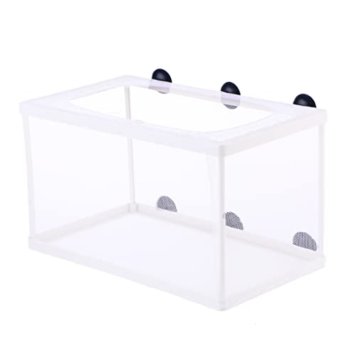 HYTROVE Netz Aquarienfilter Gefälschtes Aquarium-aquariumspielzeug Brüterei Aqua Eins Fischabscheider Für Aquarien Aquariensamen Aquariumdeckel Separater Aquariumteiler Lebender Fisch Neon von HYTROVE