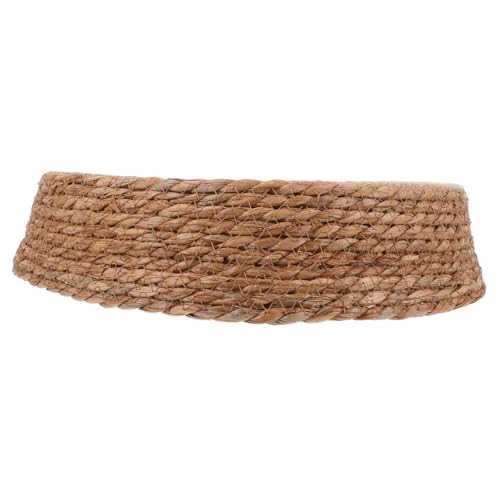 HYTROVE Rattan-katzenbett, Handgefertigtes Weidenbett, Hundebett, Korb, Bequeme Haustier-schlafmatte, Warmes Katzen-winterschlafsack, Stilvolles Katzennestbett von HYTROVE