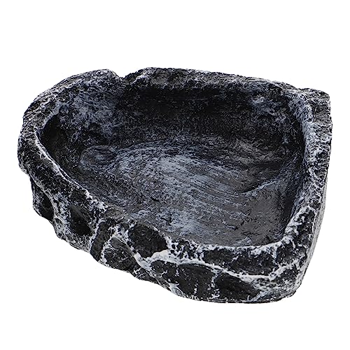 HYTROVE Reptilien Futter und Wassernapf Multifunktionale Schildkröten Wasserschale für Terrarien für Eidechsen Schlangen und Andere Reptilien Design Verhindert Umkippen und Verschütten HYTROVE Reptilien Futter und Wassernapf Multifunktionale Schildkröten Wasserschale für Terrarien für Eidechsen Schlangen und Andere Reptilien Design Verhindert Umkippen und Verschütten von HYTROVE