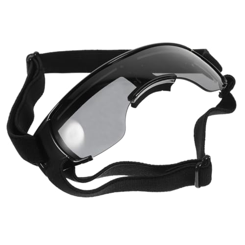 HYTROVE Brille Für Große Hundebrille Schwimmbrille Für Hundesonnenbrille Hundebrille Uv-Schutz Augenschutz Für Haustier Eva Black von HYTROVE