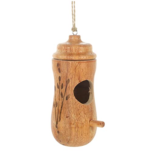 HYTROVE Vogelhäuschen Aus Holz Vogelfütterer Outdoor-vogelfutter-Organizer Futterspender Für Vögel Vogelhäuschen Für Vögel Vogelhäuschen Aufhängen Vogelhäuschen Für Draußen Vogel Fütterer von HYTROVE