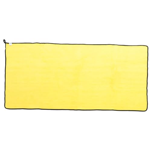 HYTROVE hundehandtuch Dog Towel Microfiber Hund Bademantel Kühlmatte für Hunde Strandtuch aus Mikrofaser Hundematten Haustierhandtücher für Hunde Hundehandtücher chemische Faser Yellow von HYTROVE