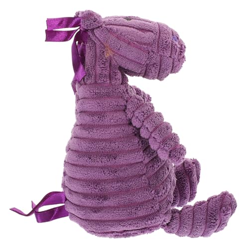 HYTROVE interaktives knete Outdoor outdor Dogs Toys Hundewelpen Haustier Hundespielzeug für kleine Hunde Hund quietscht Plüsch Violett von HYTROVE