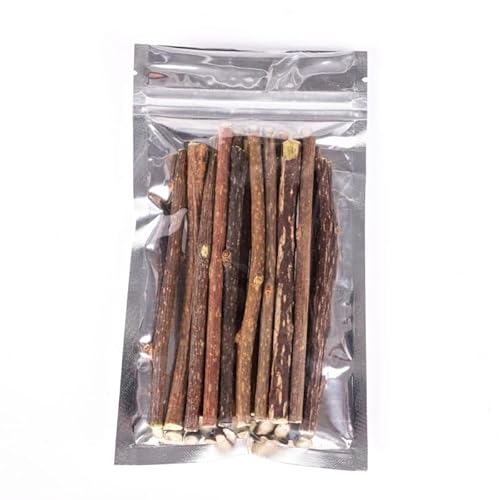 HYUIND 10/15/20 Teile/los Katzenminze Stick Haustier Katze Molaren Spielzeug Natürliche Holz Polygonum Sticks Reinigung Zähne Lindern Langeweile Kauen Spielzeug(15pc) von HYUIND