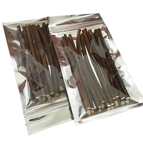 HYUIND Kauspielzeug for Katzen, Reine natürliche Katzenminze, Reinigung der Zähne, interessanter Katzen-Backenzahn-Stick, Heimtierbedarf, Snack-Sticks, gesundes Katzenspielzeug(15 Sticks 03-05CM) von HYUIND