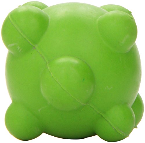 Dogit 72931 Gummispielzeug Ball mit Noppen, neon-grün von Hagen