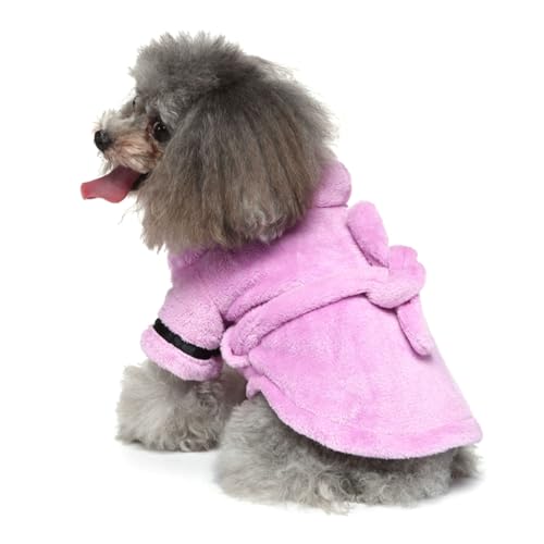 Haiki Haustier Bademantel Hotel-Stil Pet Strampler Hause Pyjamas Welpen Nachthemd Badetuch Welpen Winter Kleidung Dressing von Haiki