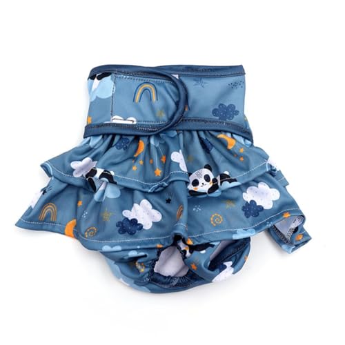 Haiki Hund Windel Sanitär Höschen Prinzessin Hunde Unterwäsche Overalls Für Mädchen Hund Weibliche Welpen Wasserdichte Pet Windel Shorts von Haiki