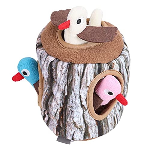 Haiki Puppy Chew Toys For Dogs Slow Feeder Game Tree Hole Prevents Langeweile Relieves Stress Training Puppy Teething Chew Toys Feeding Toys For Dogs von Haiki