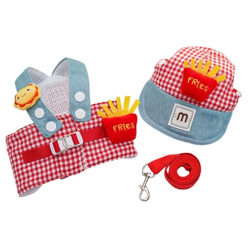 Haiki Mode Geplagte Muster Pet Histribess Leine Set Bequemer Brustgürtel Mit Schönem Design Für Kleine Hundekatzen Party Verstellbares Haustierkabelbaum Mit Metallclip Haiki Mode Geplagte Muster Pet Histribess Leine Set Bequemer Brustgürtel Mit Schönem Design Für Kleine Hundekatzen Party Verstellbares Haustierkabelbaum Mit Metallclip von Haiki