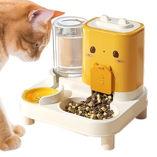 Automatischer 2-in-1-Futterspender für Hunde, intelligenter abnehmbarer Wasserspender für Trinken, Kaninchen, Welpen, Kätzchen, Zuhause, Innenbereich, Reisen, Urlaub Automatischer 2-in-1-Futterspender für Hunde, intelligenter abnehmbarer Wasserspender für Trinken, Kaninchen, Welpen, Kätzchen, Zuhause, Innenbereich, Reisen, Urlaub von Hailerio